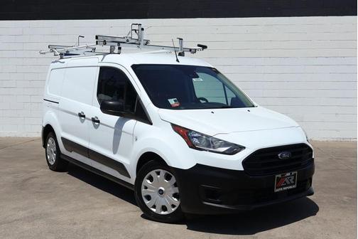 Frozen White 2022 Ford Transit Connect XL LWB CARGO