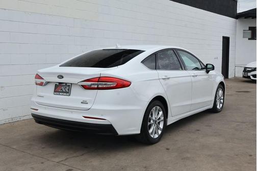 Oxford White 2020 Ford Fusion SE