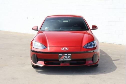 Red 2025 Hyundai IONIQ 6 SE