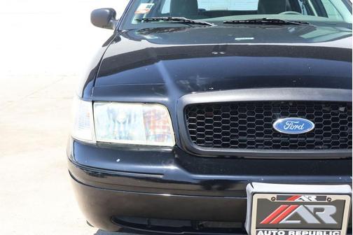 Black Clearcoat 2008 Ford Crown Victoria Police Interceptor