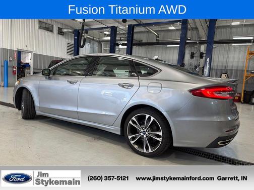 Silver Metallic 2020 Ford Fusion Titanium