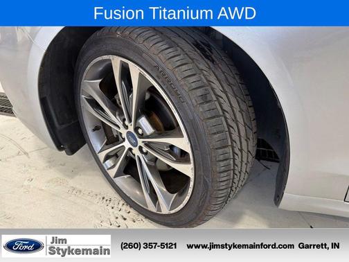 Silver Metallic 2020 Ford Fusion Titanium