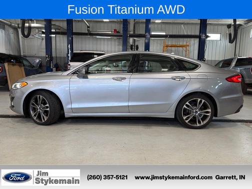 Silver Metallic 2020 Ford Fusion Titanium