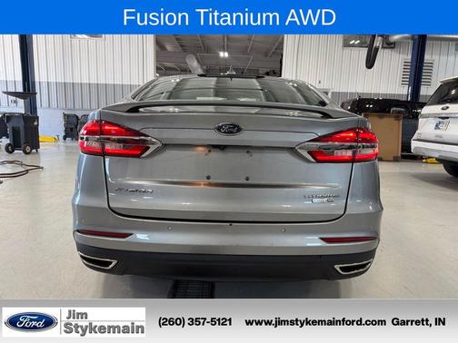 Silver Metallic 2020 Ford Fusion Titanium