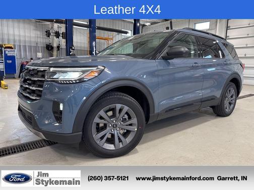 Vapor Blue Metallic 2026 Ford Explorer Active w/200A Pkg