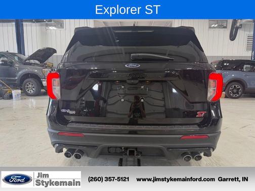 Agate Black Metallic 2020 Ford Explorer ST