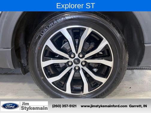 Agate Black Metallic 2020 Ford Explorer ST