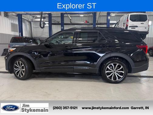 Agate Black Metallic 2020 Ford Explorer ST