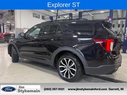 Agate Black Metallic 2020 Ford Explorer ST