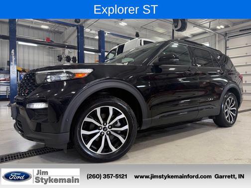 Agate Black Metallic 2020 Ford Explorer ST