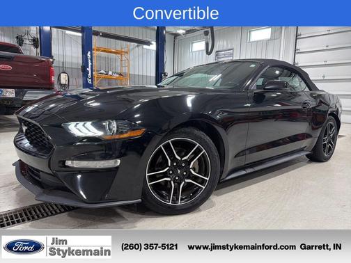 Shadow Black 2020 Ford Mustang EcoBoost Premium