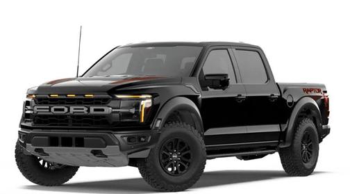 Agate Black Metallic 2026 Ford F-150 Raptor Truck