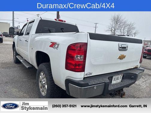 Summit White 2012 Chevrolet Silverado 3500 LTZ