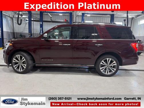 Burgundy 2020 Ford Expedition Platinum