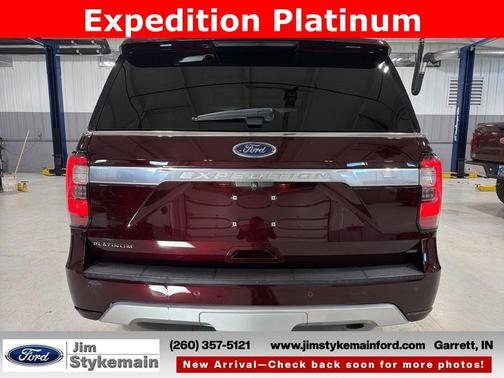 Burgundy 2020 Ford Expedition Platinum