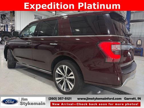 Burgundy 2020 Ford Expedition Platinum