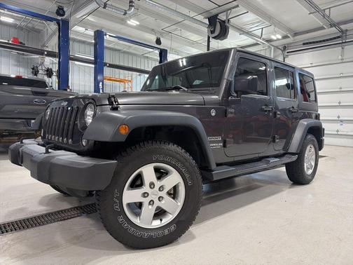 Granite Crystal Metallic Clearcoat 2016 Jeep Wrangler Unlimited Sport