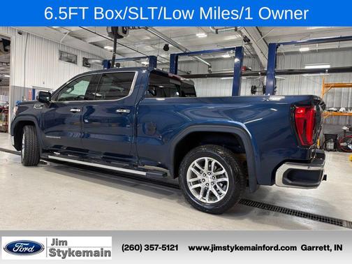Pacific Blue Metallic 2020 GMC Sierra 1500 SLT