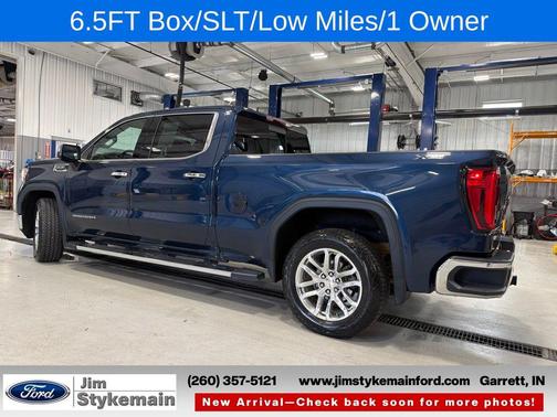 Pacific Blue Metallic 2020 GMC Sierra 1500 SLT