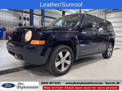True Blue Pearlcoat 2017 Jeep Patriot High Altitude
