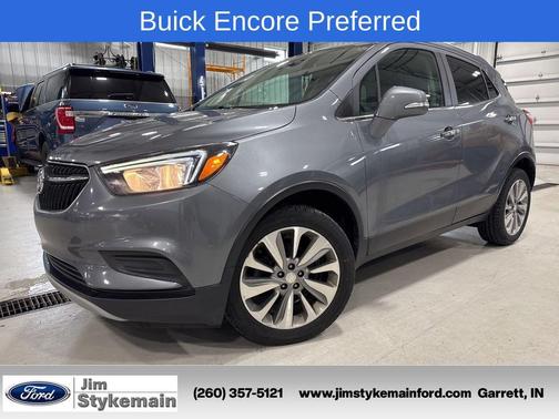 Satin Steel Gray Metallic 2019 Buick Encore Preferred
