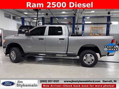 Billet Silver Metallic Clearcoat 2021 RAM 2500 Tradesman Crew Cab 4x4 6'4' Box