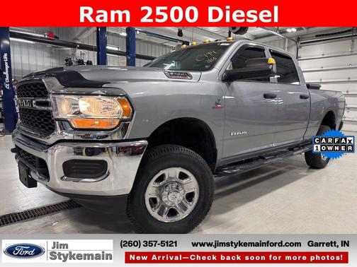 Billet Silver Metallic Clearcoat 2021 RAM 2500 Tradesman Crew Cab 4x4 6'4' Box