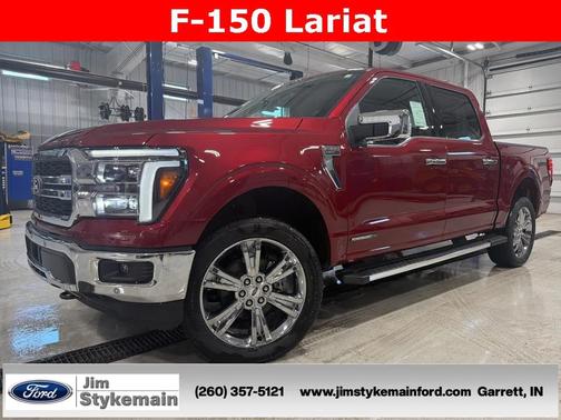 Ruby Red Metallic Tinted Clearcoat 2026 Ford F-150 Lariat Truck