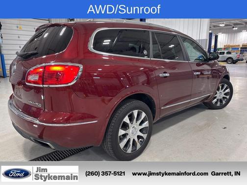 Crimson Red Tintcoat 2017 Buick Enclave Premium