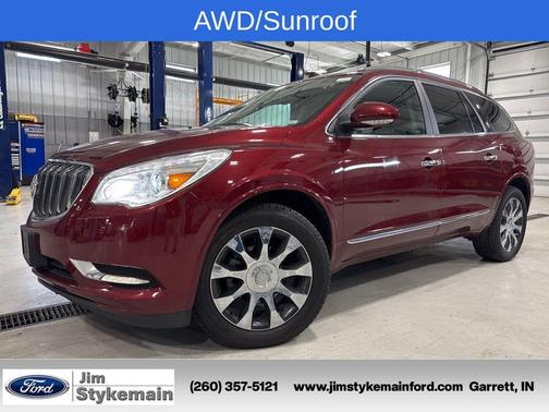 Crimson Red Tintcoat 2017 Buick Enclave Premium