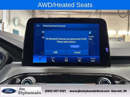 Agate Black Metallic 2023 Ford Escape Active