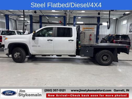 Summit White 2023 Chevrolet Silverado 3500 WT