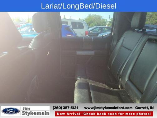 White Platinum Metallic Tri-Coat 2019 Ford F-350 Lariat