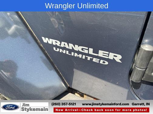 Steel Blue Metallic Clearcoat 2008 Jeep Wrangler Unlimited Sahara