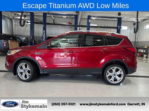 Ruby Red Metallic 2019 Ford Escape Titanium