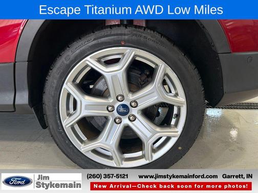 Ruby Red Metallic 2019 Ford Escape Titanium