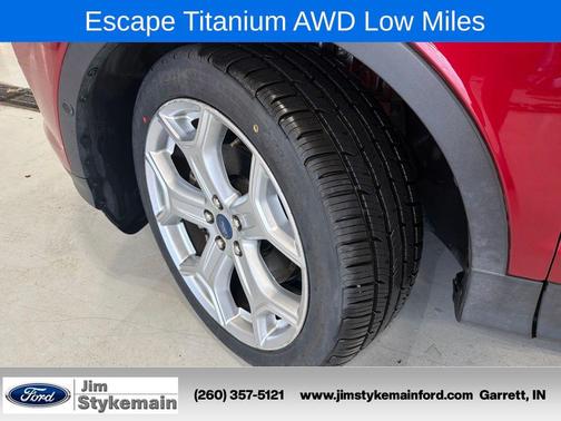 Ruby Red Metallic 2019 Ford Escape Titanium