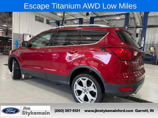 Ruby Red Metallic 2019 Ford Escape Titanium