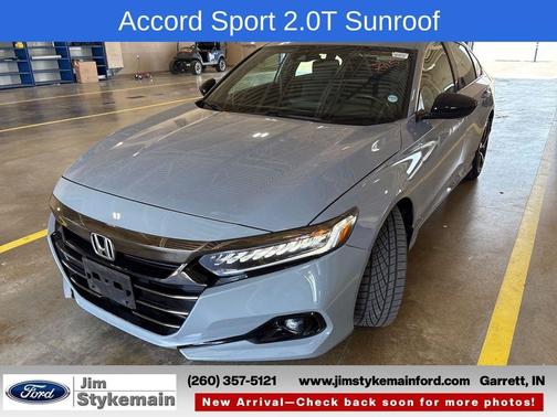 Sonic Gray Pearl 2022 Honda Accord Sport 2.0T