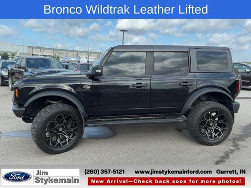 Shadow Black 2022 Ford Bronco Wildtrak