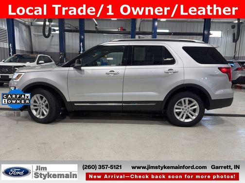 Ingot Silver 2017 Ford Explorer XLT