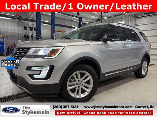 Ingot Silver 2017 Ford Explorer XLT