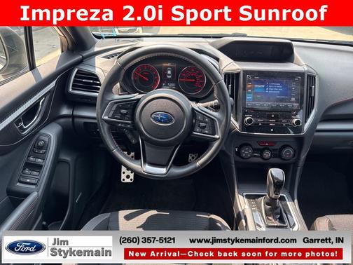 2019 Subaru Impreza 2.0i Sport
