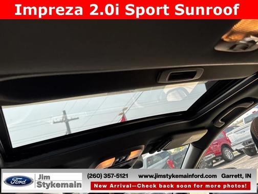 2019 Subaru Impreza 2.0i Sport