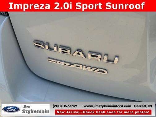 2019 Subaru Impreza 2.0i Sport