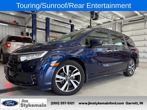 Obsidian Blue Pearl 2024 Honda Odyssey Touring