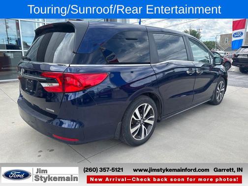 Obsidian Blue Pearl 2024 Honda Odyssey Touring