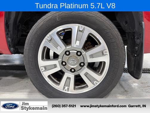 Barcelona Red Metallic 2014 Toyota Tundra Platinum