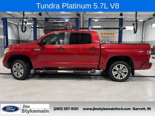Barcelona Red Metallic 2014 Toyota Tundra Platinum