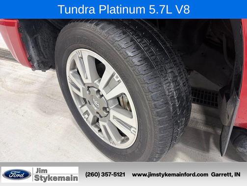 Barcelona Red Metallic 2014 Toyota Tundra Platinum